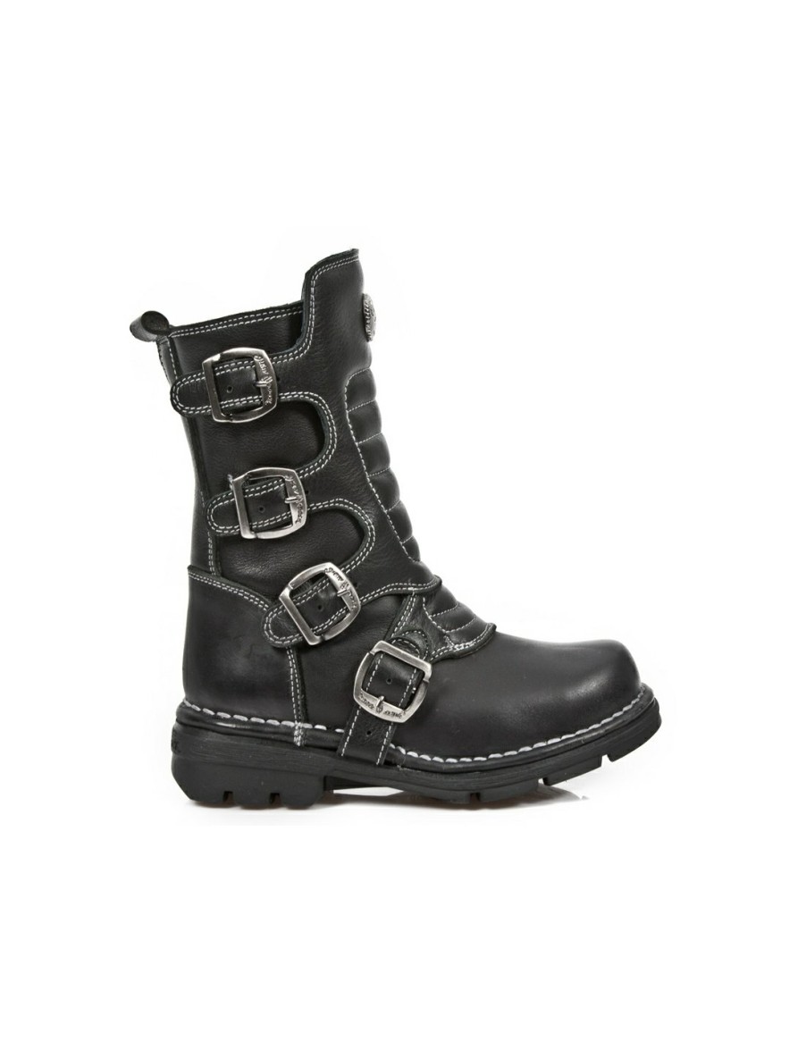 Women New Rock | Boot Metallic M-Kid373-S1