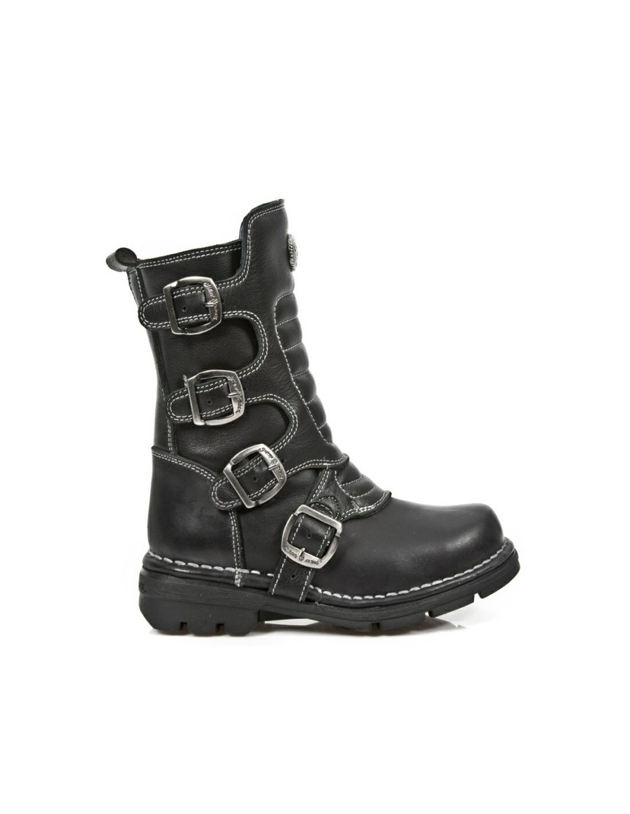 Women New Rock | Boot Metallic M-Kid373-S1