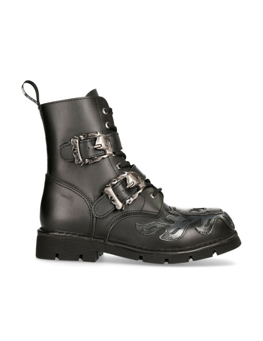 Women New Rock | Boot Metallic M-Newmili091-C1