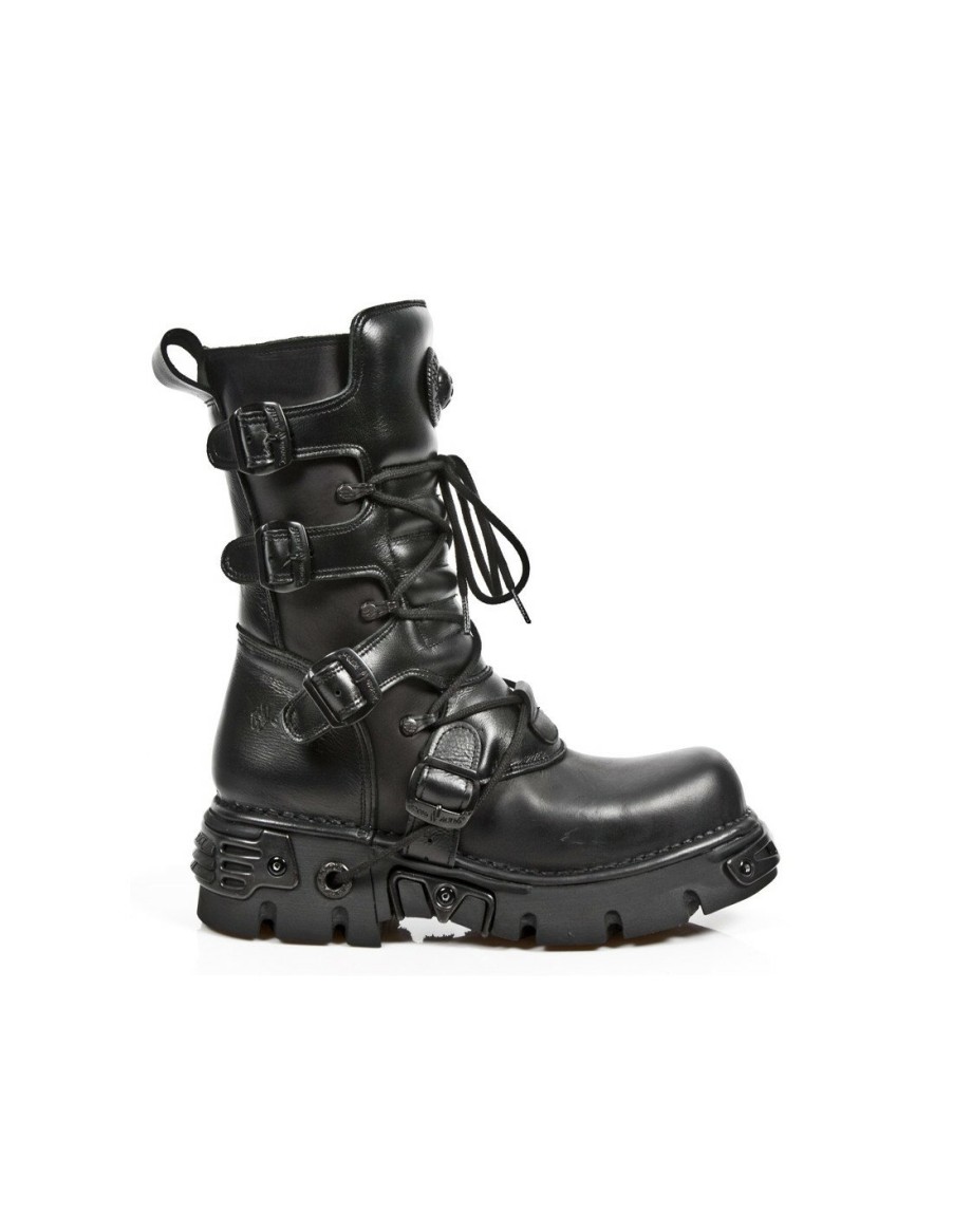 Women New Rock | Boot Metallic M-373-C57