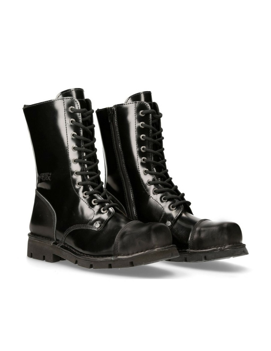 Women New Rock | Boot Metallic M-Mili10Mt-C1