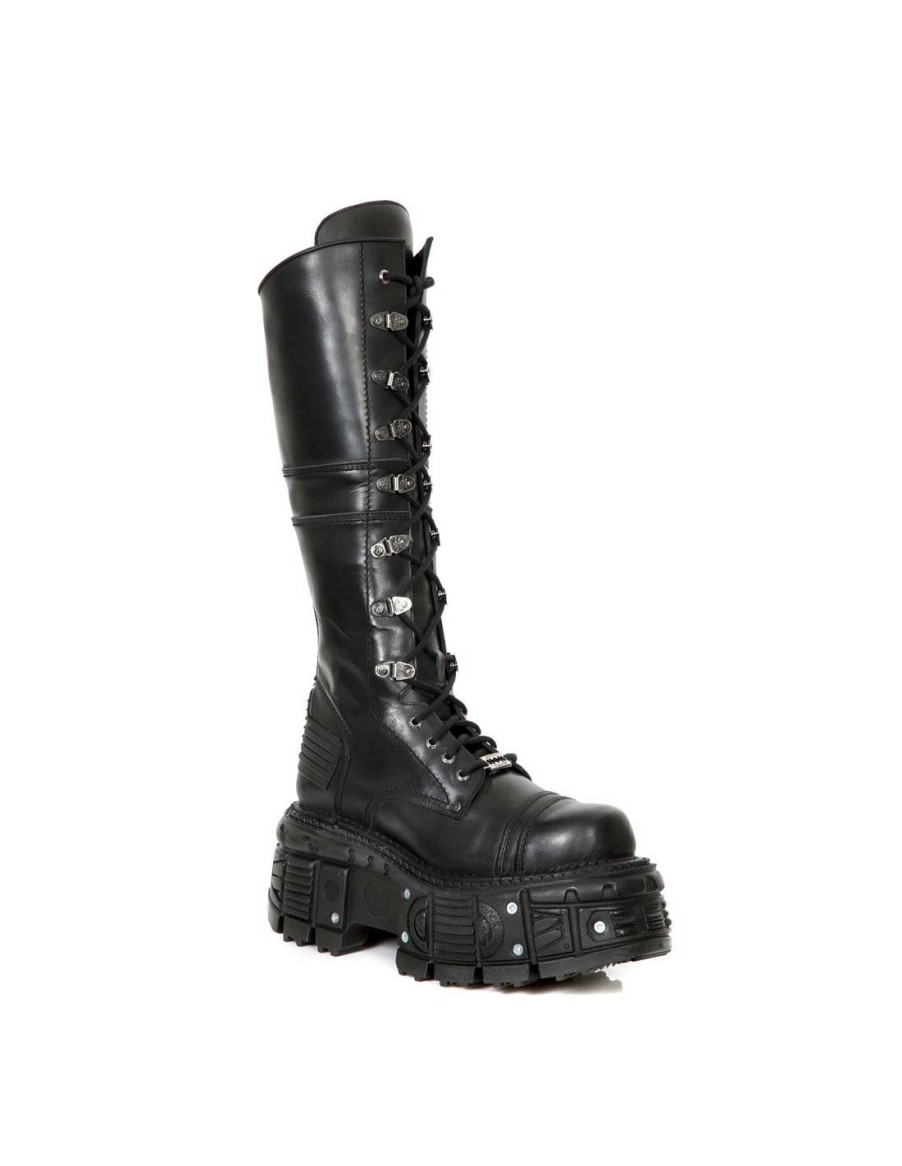 Women New Rock | High Boot Imperfect With Laces M-Tank004-C5