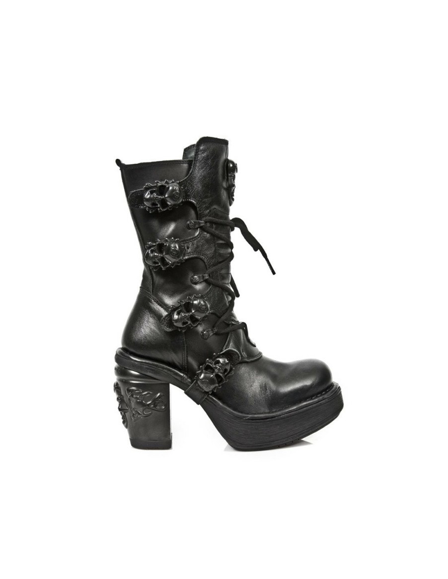 Women New Rock | Black M-8366-S8