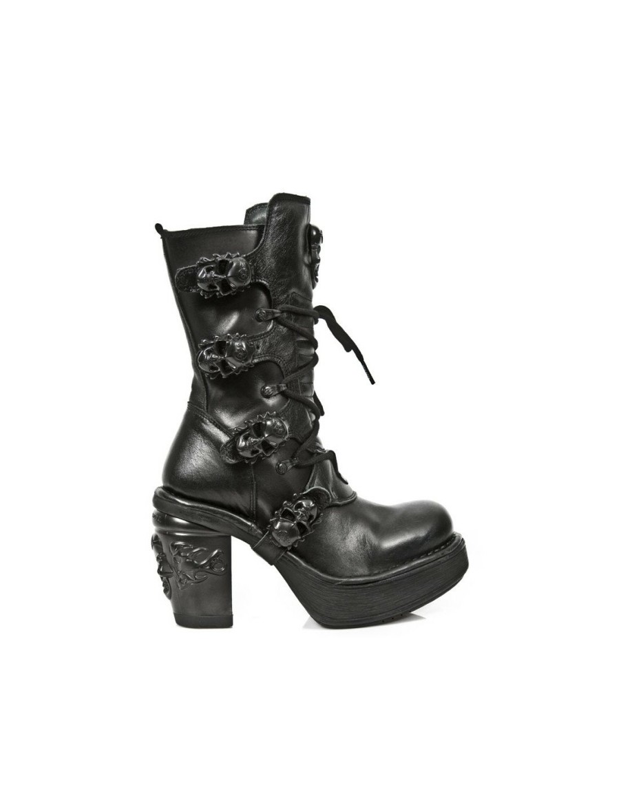 Women New Rock | Black M-8366-S8