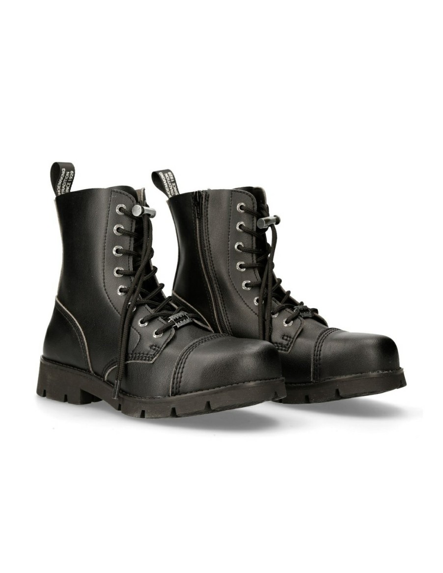 Women New Rock | Ankle Boot Black Ranger M-Ranger008Cmtc-V2