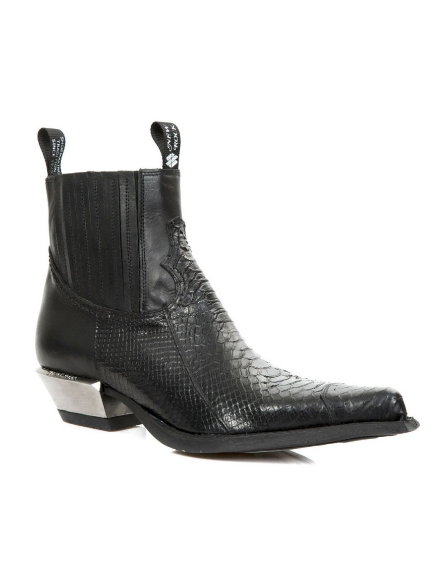 Men New Rock | Ankle Boot West M-7953Pt-C36