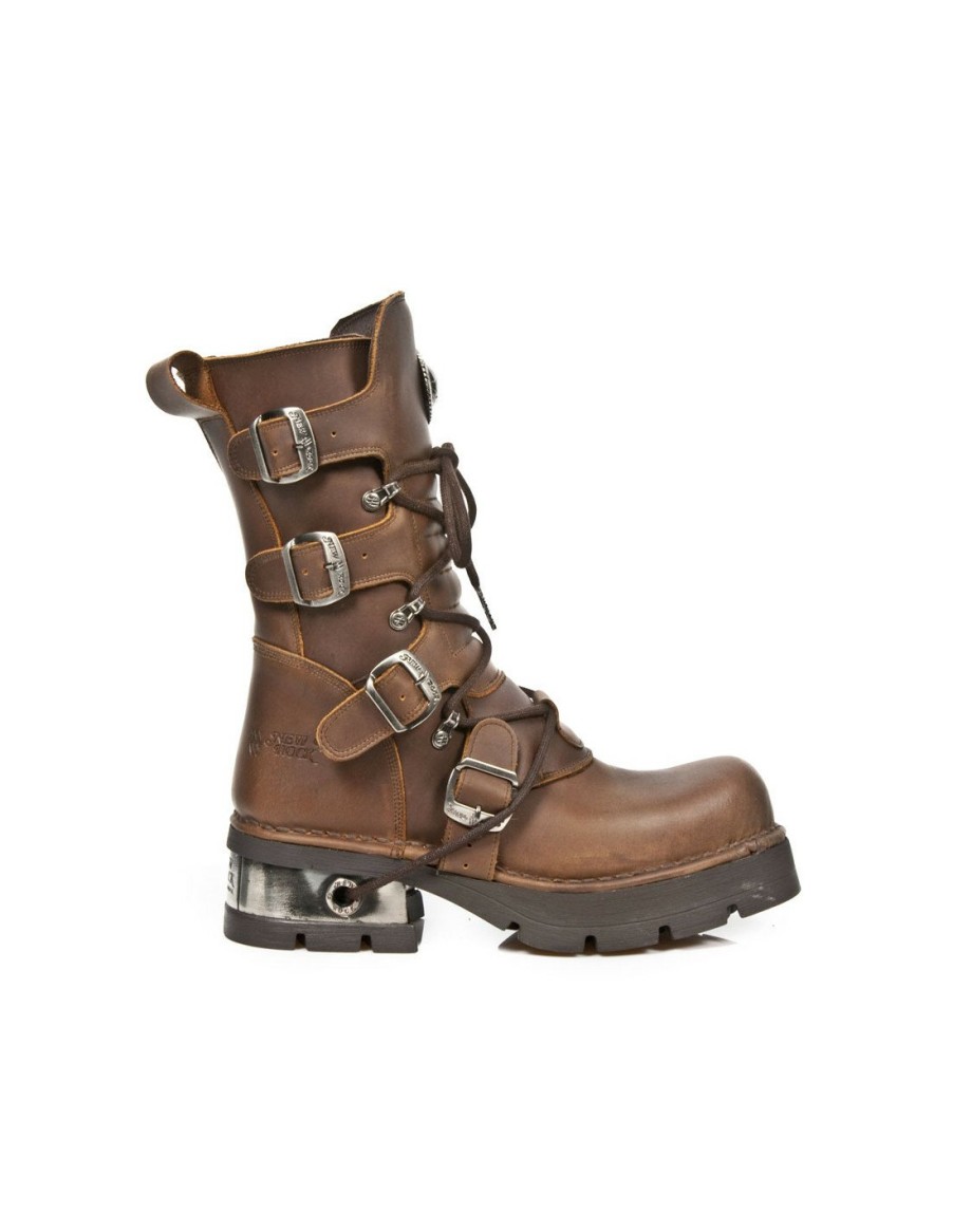 Women New Rock | Boot Metallic M-373-C58