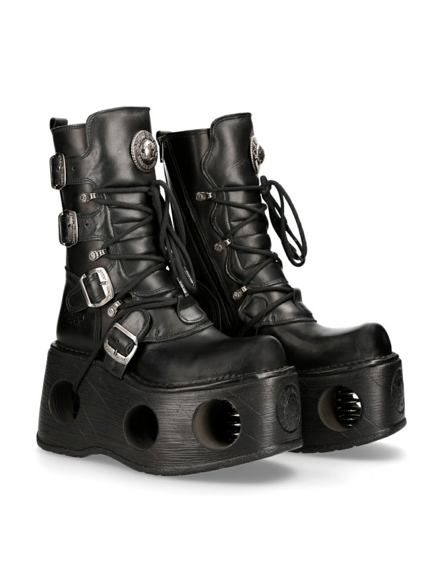 Women New Rock | Boot Metallic M-373-S2