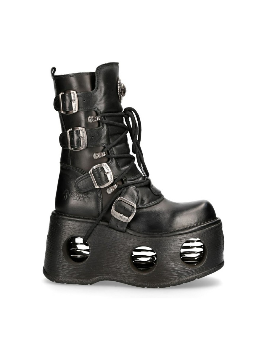 Women New Rock | Boot Metallic M-373-S2