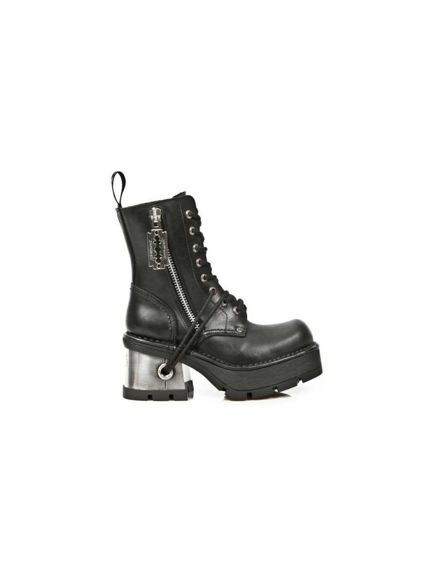 Women New Rock | Boot Metallic M-1045-C1